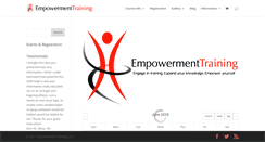 Desktop Screenshot of empowerment-training.com